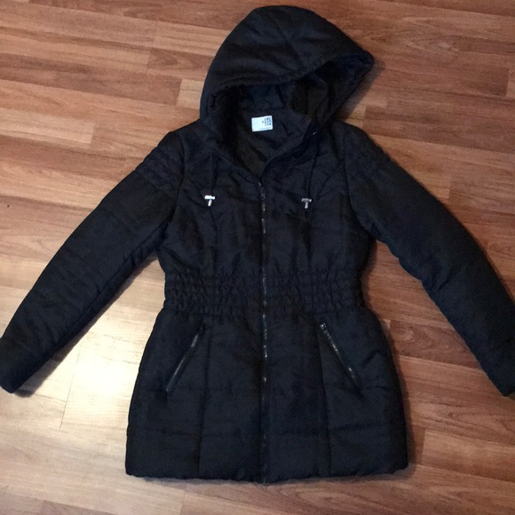 Black winter coat